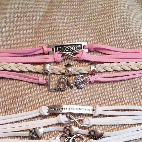 TRENDY!  Multi-Strap Inspiration Bracelets - Picture 3 of 7